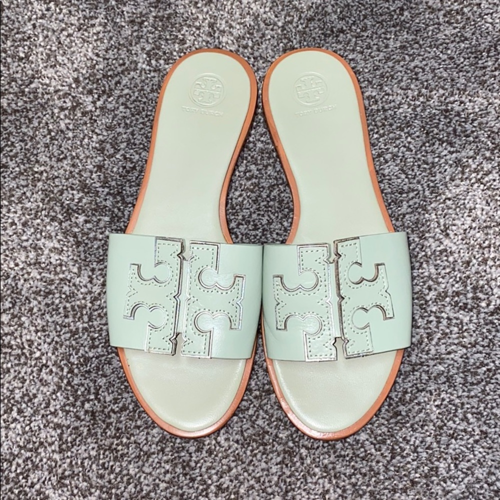 Tory Burch Mint Green Sandals